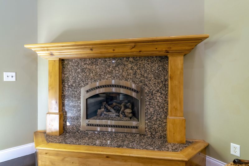 Wood Mantel Staining